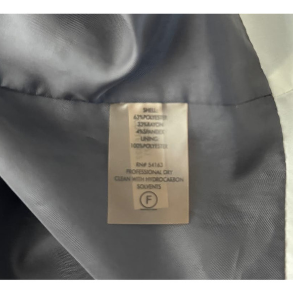 Calvin Klein Dress Womens 4 Petite Gray Black Preppy Office Neutral Minimalist - Picture 9 of 9